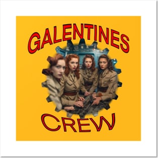 Galentines crew all female Posters and Art